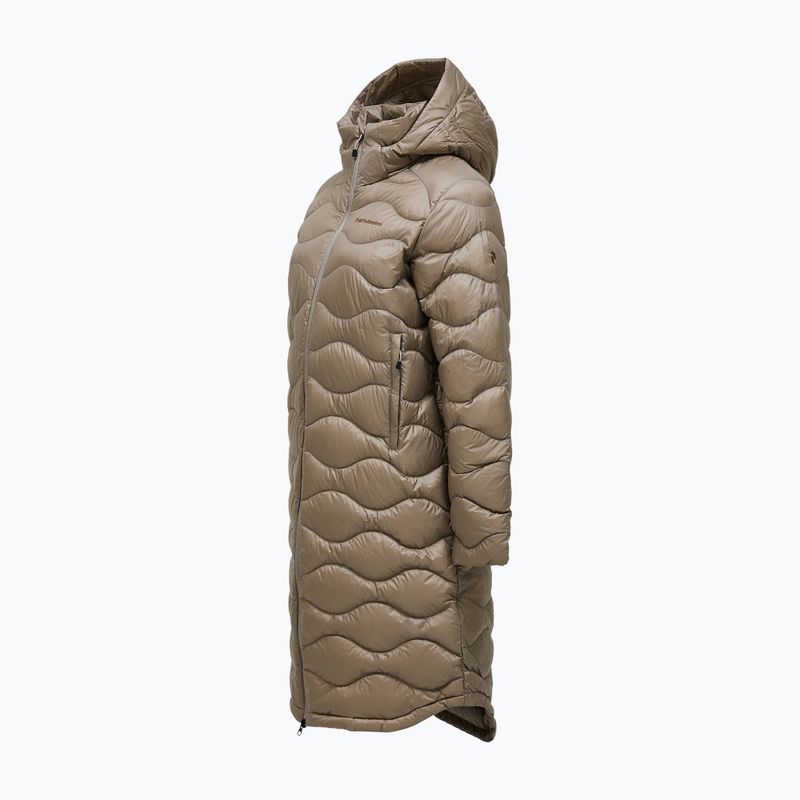 Płaszcz puchowy damski Peak Performance Helium Down Coat 2026 avid beige 3