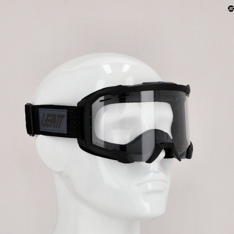 Gogle rowerowe Leatt Velocity 5.5 black/light grey 7