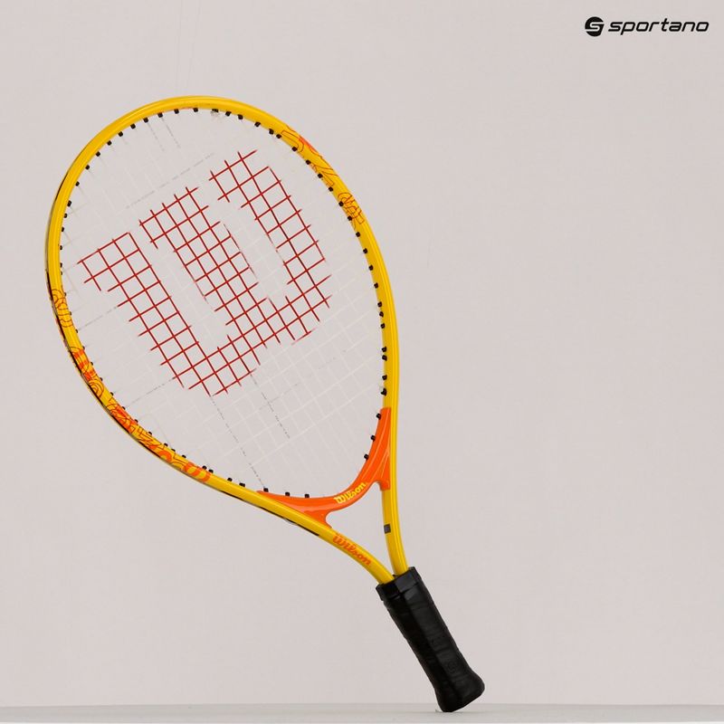 Rakieta tenisowa dziecięca Wilson Us Open Jr 19 yellow/orange 11