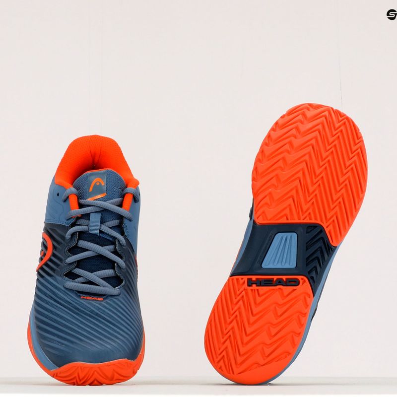 Buty do tenisa dziecięce HEAD Revolt Pro 4.0 Jr bluestone/orange 14