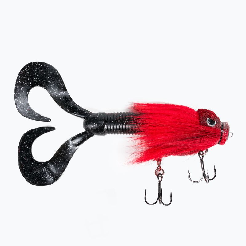 Przynęta spinningowa Strike Pro Miuras Mouse Big Black/Red TEV-11-MMB-002