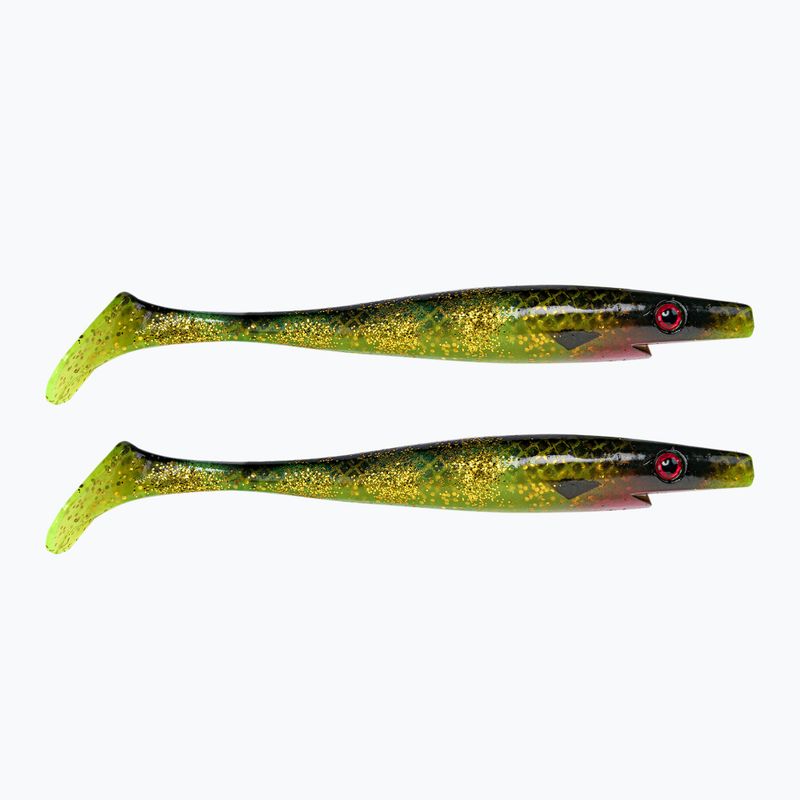 Przynęta gumowa Strike Pro Pig Shad Tournament 2 szt. żółta TEV-SP172M-132
