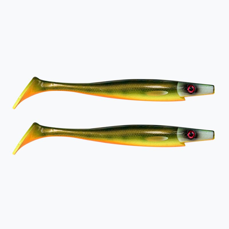 Przynęta gumowa Strike Pro Pig Shad Tournament 2 szt. żółta TEV-SP172M-MN2