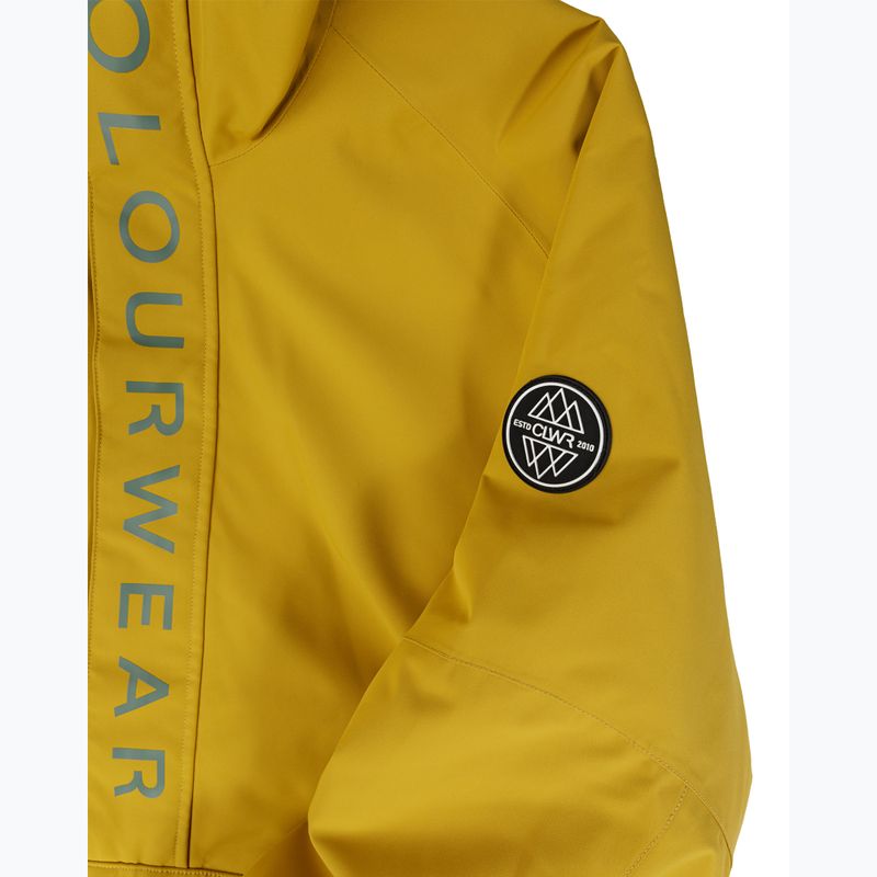 Kurtka snowboardowa męska Colourwear Signature Anorak yellow 3