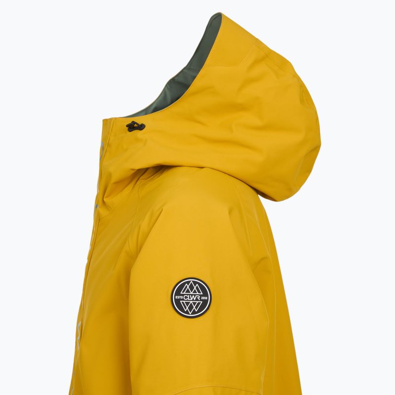 Kurtka snowboardowa męska Colourwear Signature Anorak yellow 3