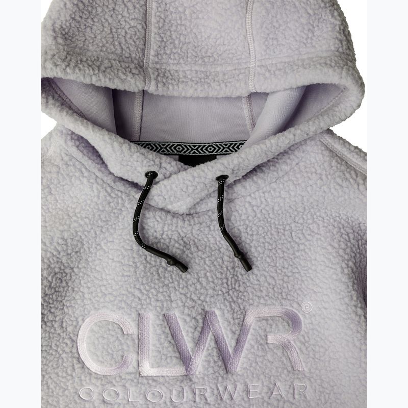 Bluza damska Colourwear Teddy Hood 2.0 lilac 3