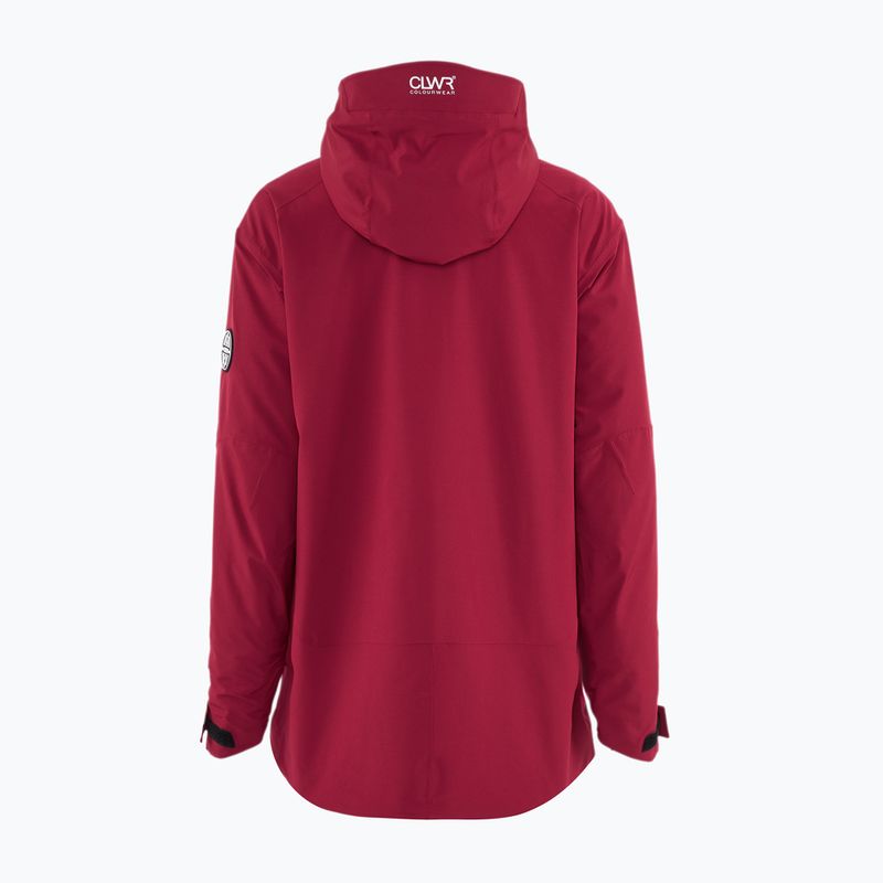 Kurtka snowboardowa damska Colourwear Cake Anorak 2.0 rasberry red 2