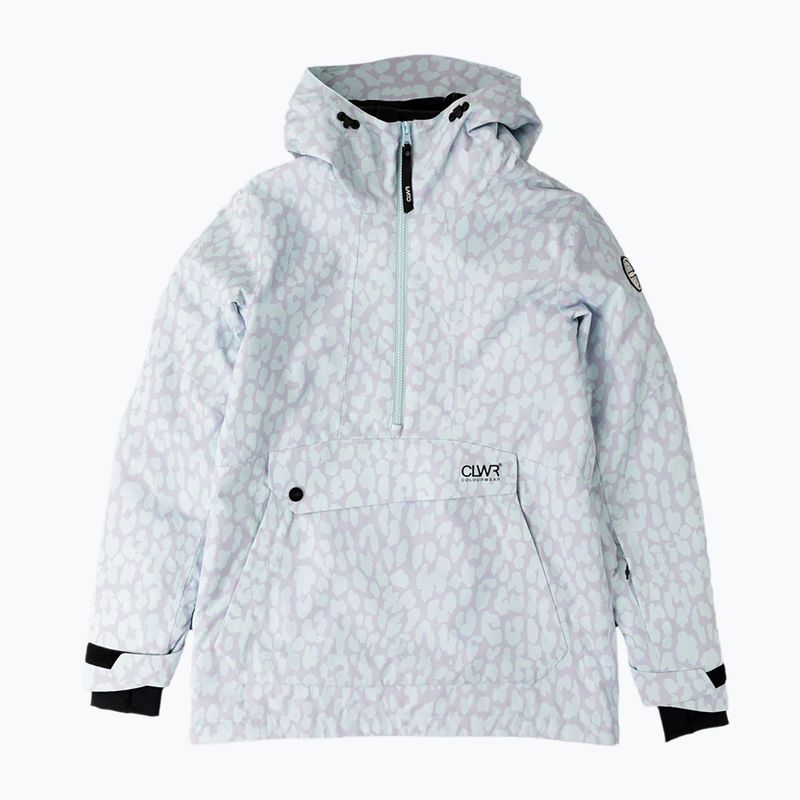 Kurtka snowboardowa damska Colourwear Homage Anorak 2.0 leo lilac