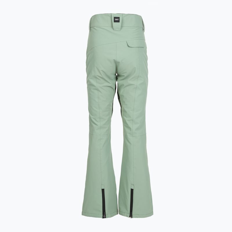 Spodnie snowboardowe damskie Colourwear Cork lt sage 2