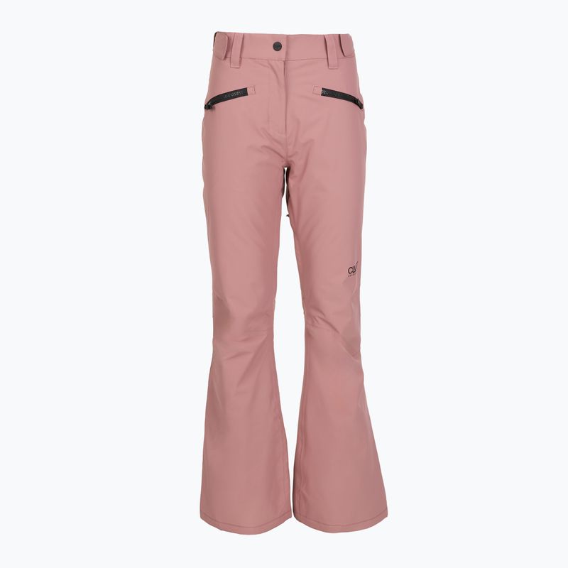 Spodnie snowboardowe damskie Colourwear Cork dk rose 8