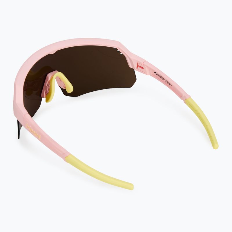 Okulary przeciwsłoneczne Tripoint 001 Treriksroset matt pink/brown/pink multi 2