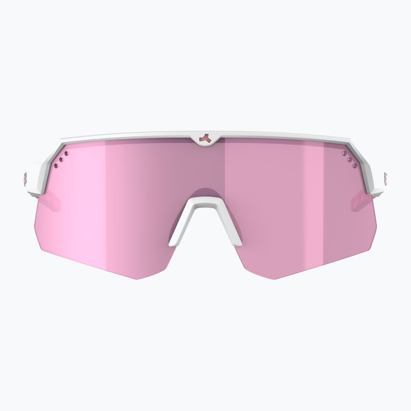 Okulary przeciwsłoneczne Tripoint 001 Treriksroset matt white/brown/pink multi 2