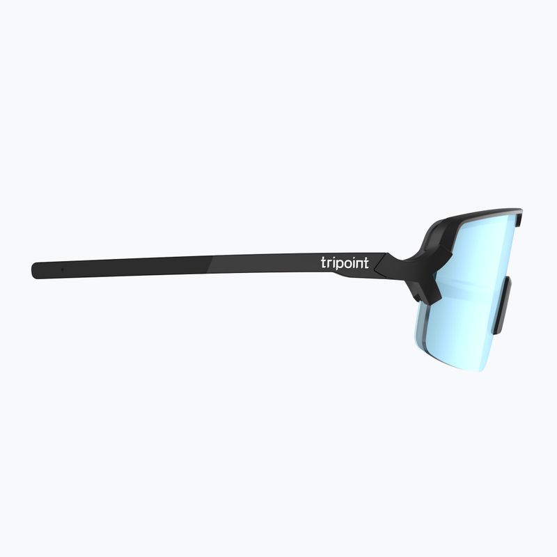 Okulary przeciwsłoneczne Tripoint 008 Lake Prespa matt black/smoke/blue multi 4