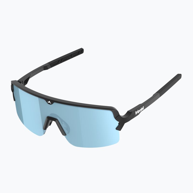 Okulary przeciwsłoneczne Tripoint 008 Lake Prespa matt black/smoke/blue multi 5