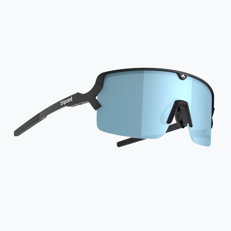 Okulary przeciwsłoneczne Tripoint 009 Lake Prespa Small matt black/smoke/blue multi