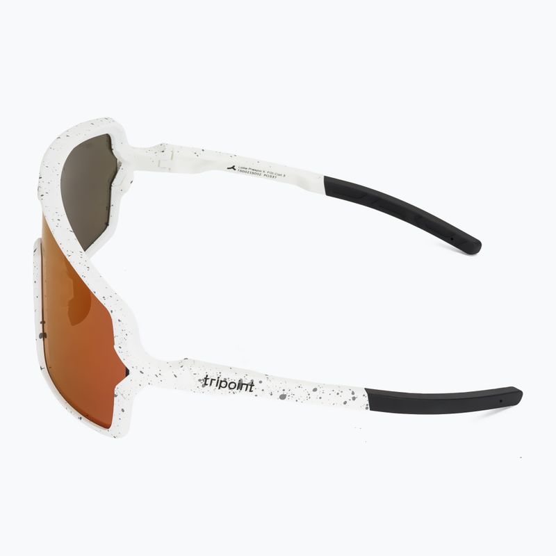 Okulary przeciwsłoneczne Tripoint 008 Lake Prespa X matt white w spots/brown/red multi 4