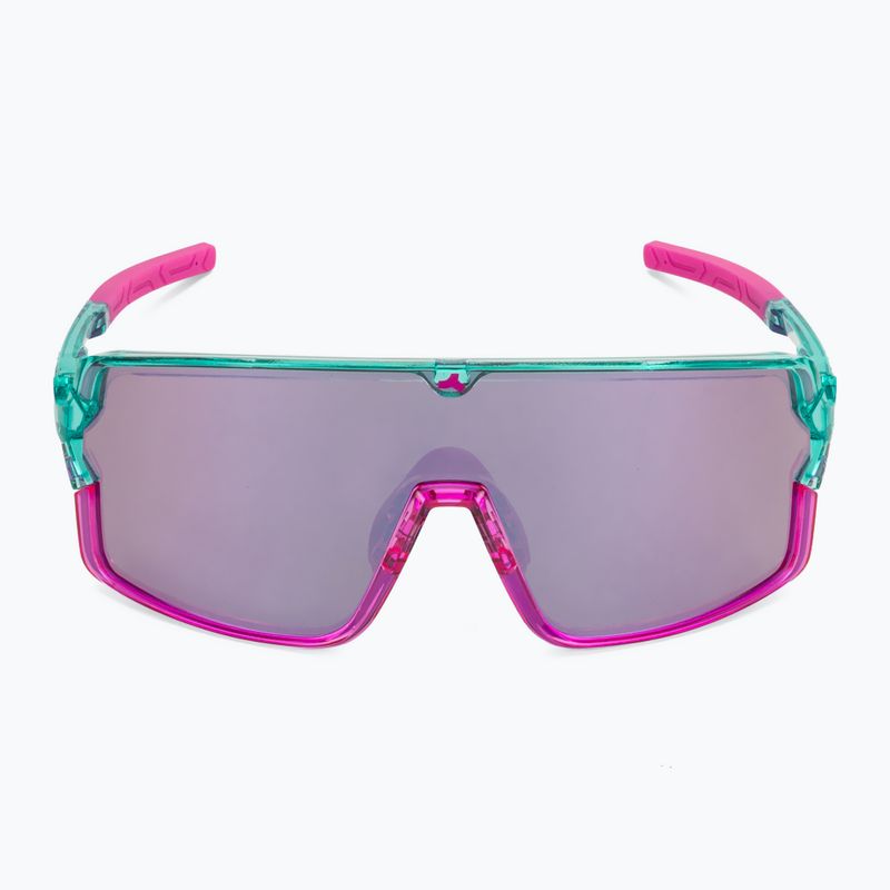 Okulary przeciwsłoneczne Tripoint 008 Lake Prespa X crystal neon turquoise/brown/pink multi 3