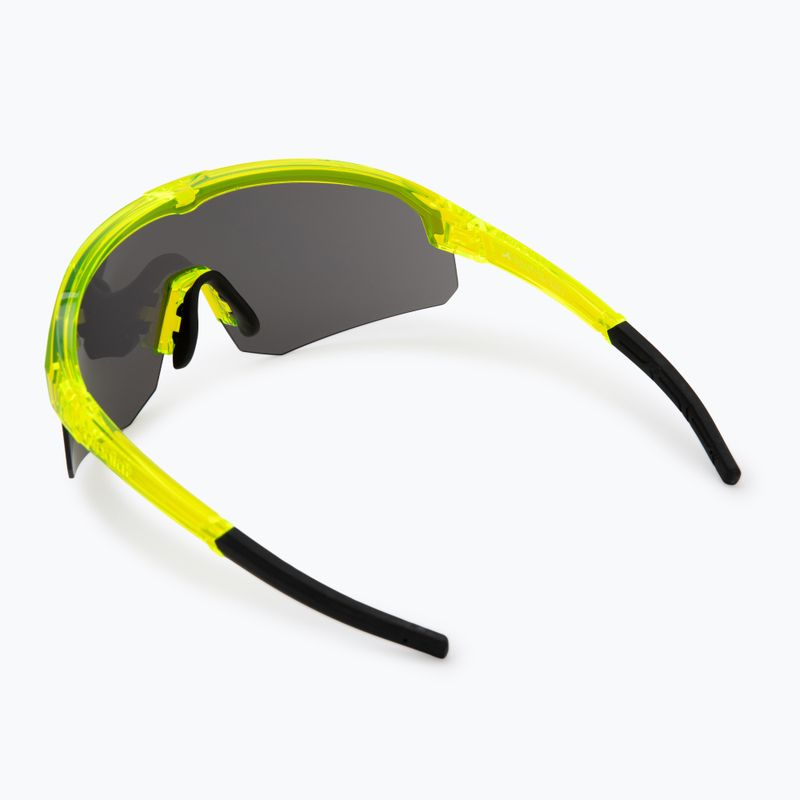 Okulary przeciwsłoneczne Tripoint 005 Lake Victoria transparent neon yellow/smoke 2