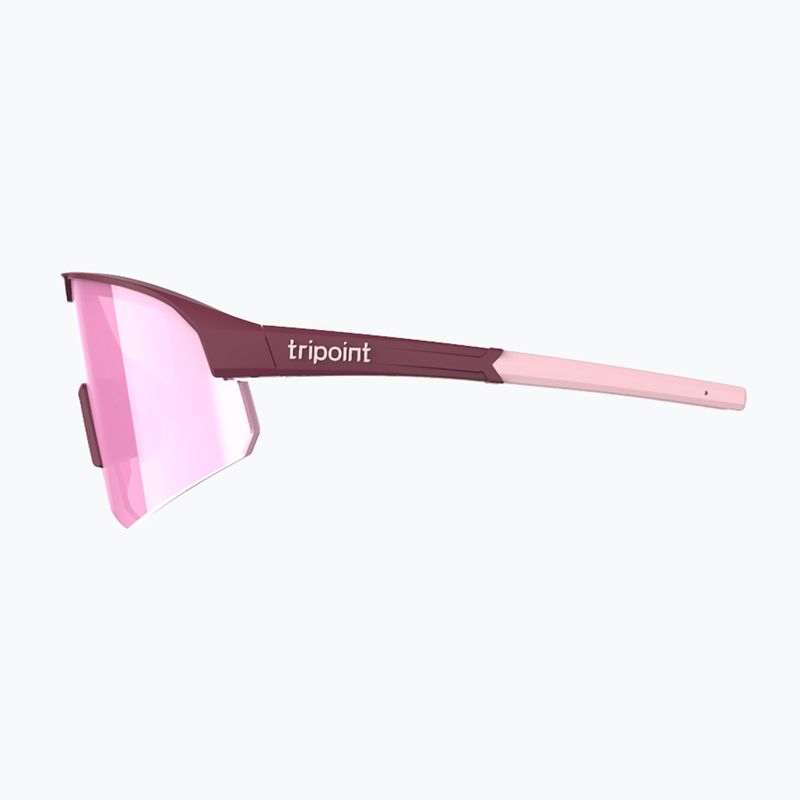 Okulary przeciwsłoneczne Tripoint 006 Lake Victoria Small matt burgundy/brown /pink multi 5