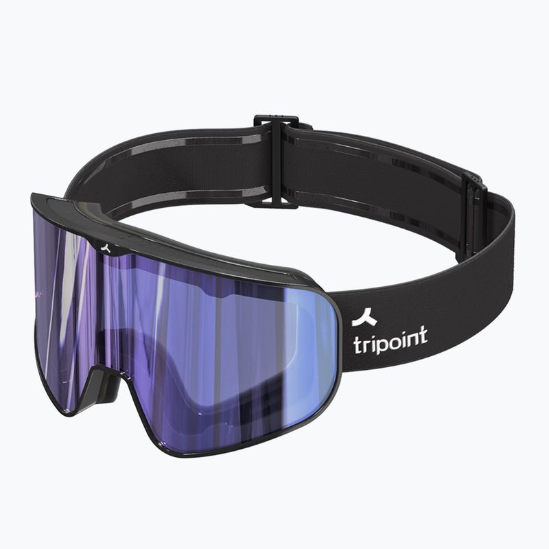 Gogle narciarskie Tripoint 109 Tumba Peak matt black/violet/blue multi ultravue 2