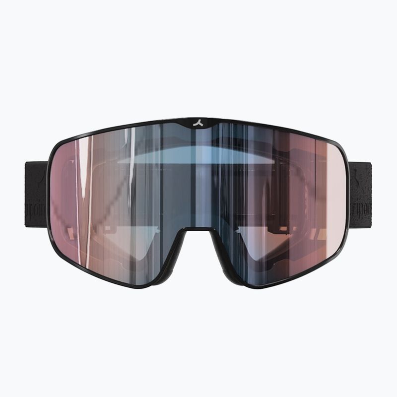 Gogle narciarskie Tripoint 109 Tumba Peak matt black/orange/blue multi ultravue 3