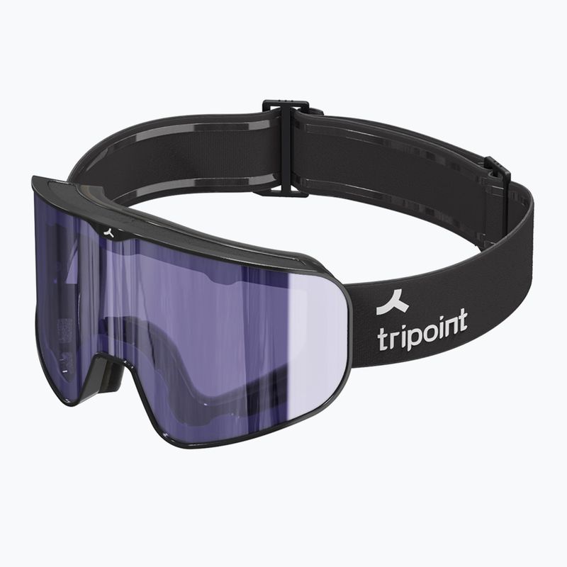 Gogle narciarskie Tripoint 109 Tumba Peak Small matt black/violet/blue multi ultravue 2