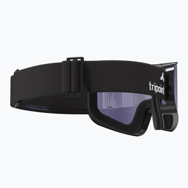 Gogle narciarskie Tripoint 109 Tumba Peak Small matt black/violet/blue multi ultravue 4