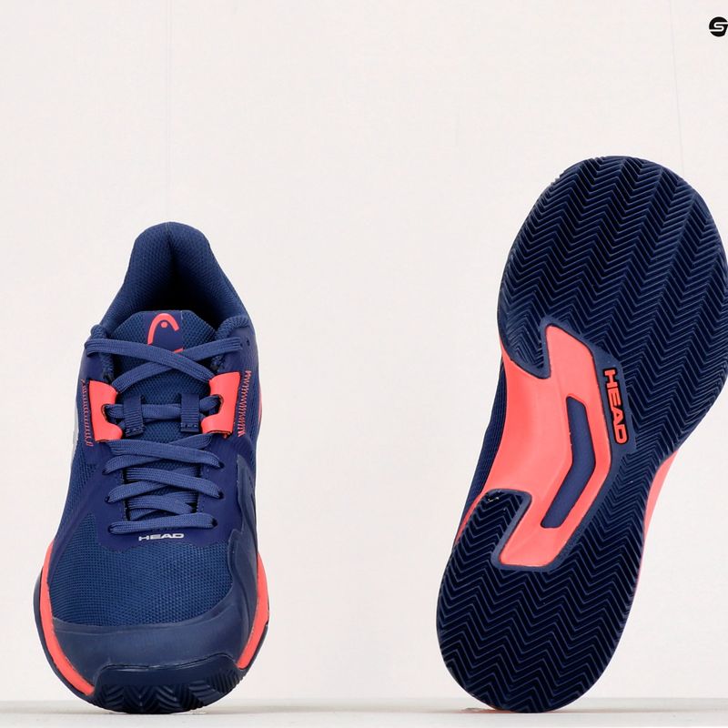 Buty do tenisa damskie HEAD Sprint Team 3.5 Clay W dark blue/azalea 9