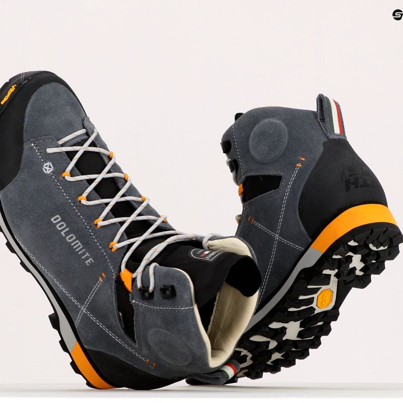 Buty trekkingowe męskie Dolomite 54 Hike Evo GTX gunmetal grey 10