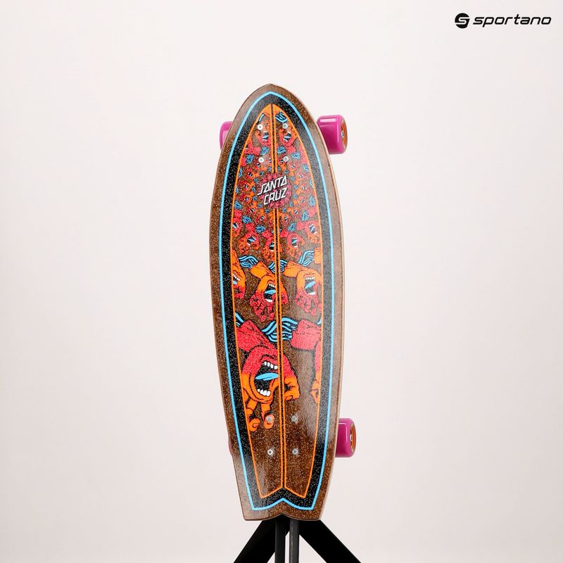 Deskorolka cruiser Santa Cruz Cruzer Mandala Hand 8.8 Shark 11