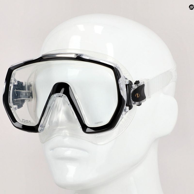 Maska do nurkowania TUSA Freedom Elite white/black 7