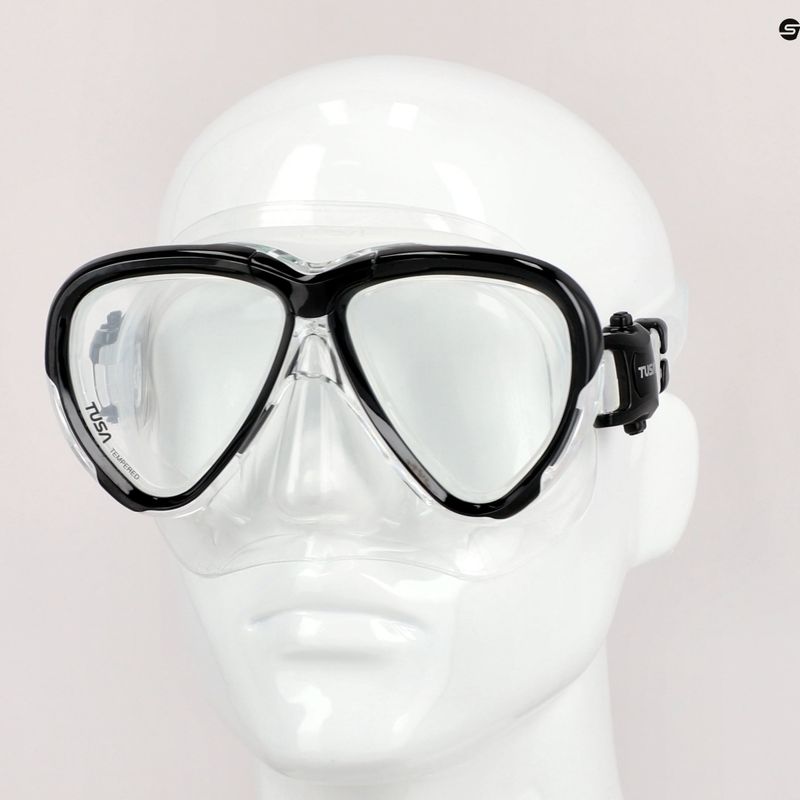 Maska do nurkowania TUSA Intega white/black 6