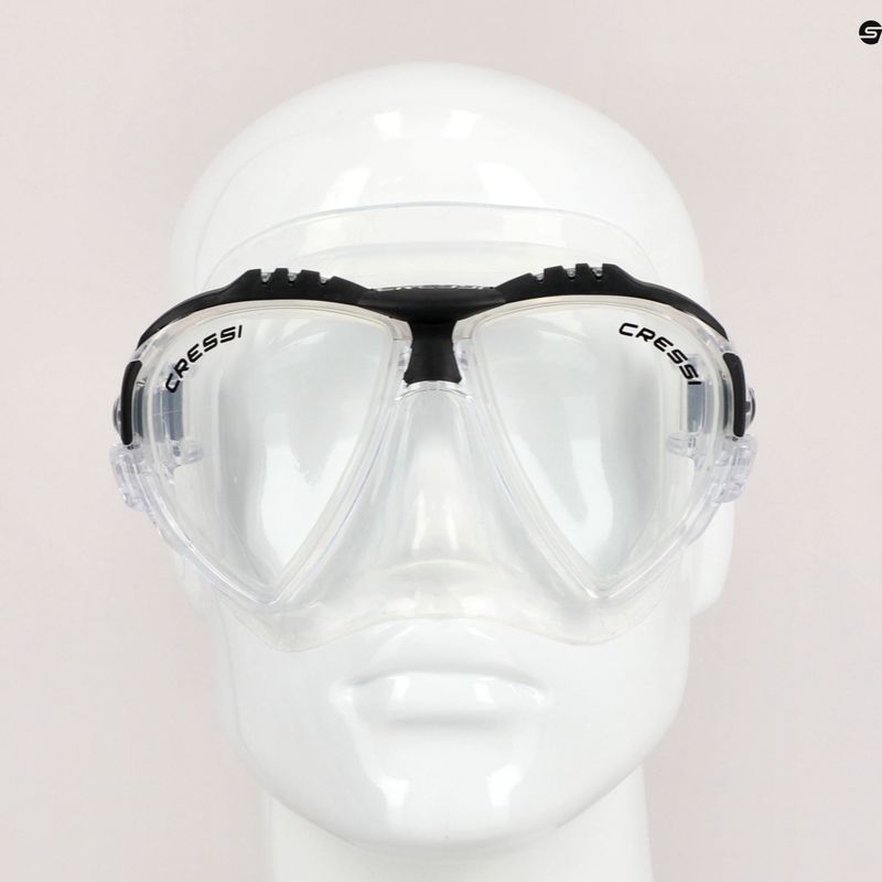 Maska do nurkowania Cressi Matrix clear/black 7