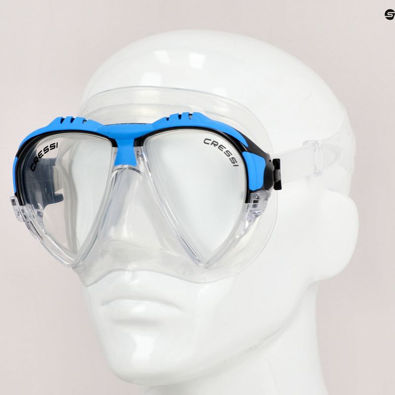 Maska do nurkowania Cressi Matrix crystal/black 8