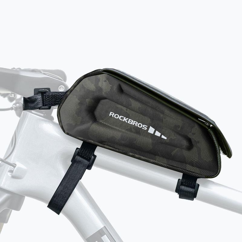 Torba rowerowa na ramę Rockbros 30120064 Bike Tube Bag camouflage 2