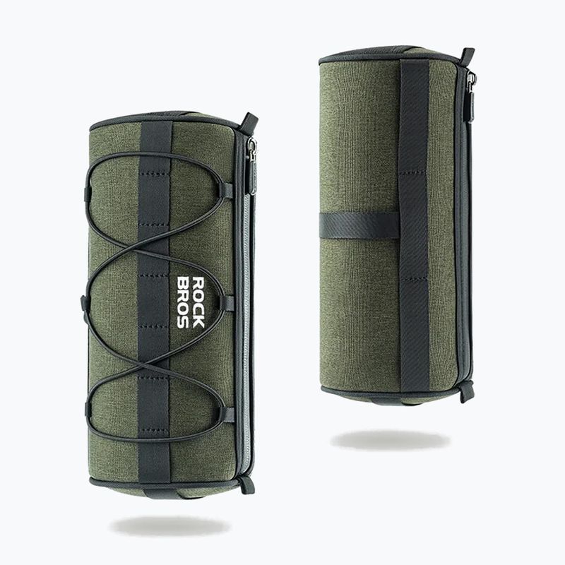 Torba rowerowa Rockbros 30110049001 Bike Front Bag 2 l green/black 2