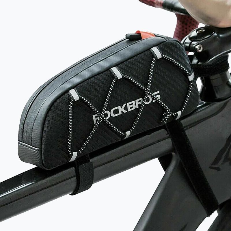 Torba rowerowa na ramę Rockbros 039BK Bike Tube Bag 1 l black 3
