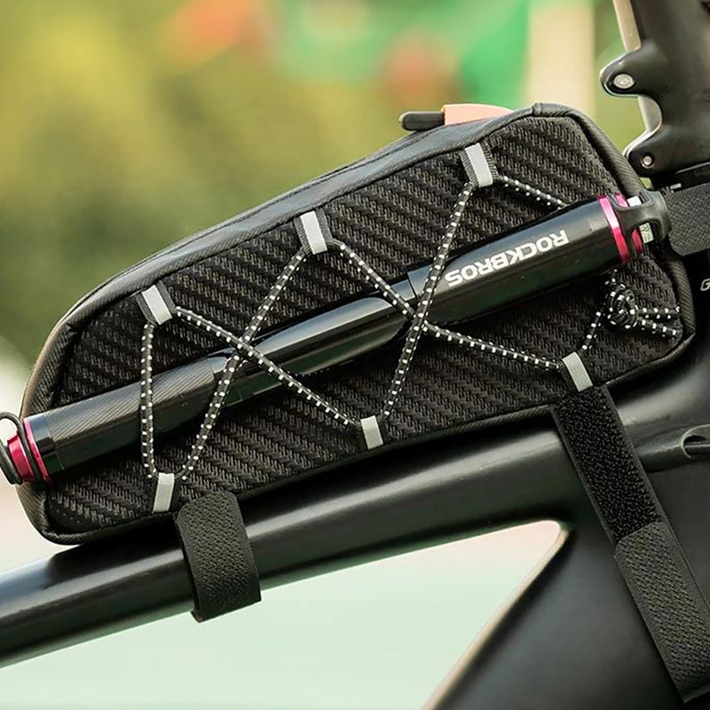 Torba rowerowa na ramę Rockbros 039BK Bike Tube Bag 1 l black 12