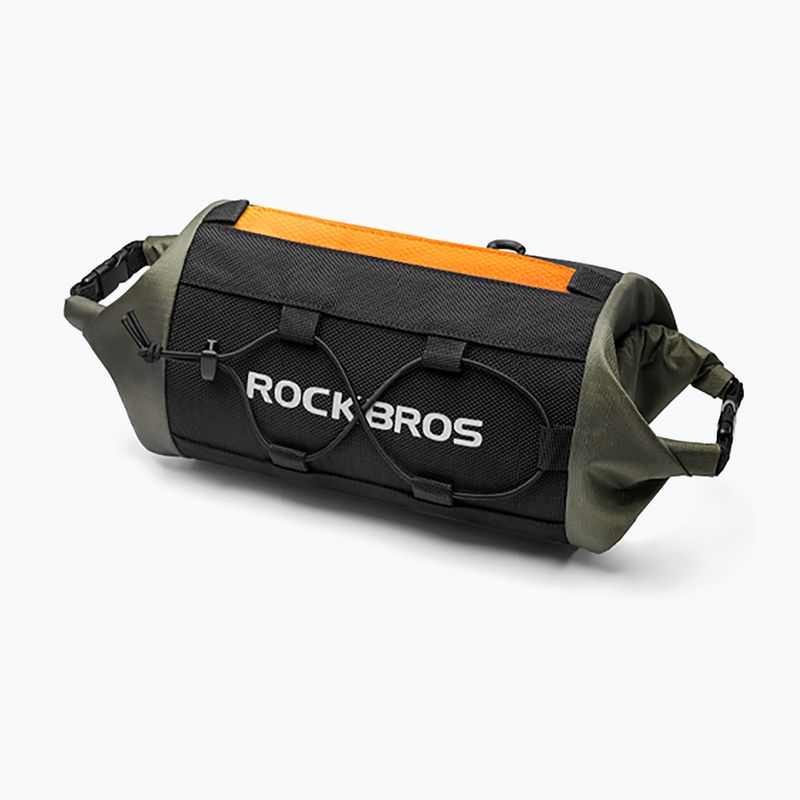 Torba rowerowa na kierownicę Rockbros 30110045001 Bike Front Bag black/green/orange