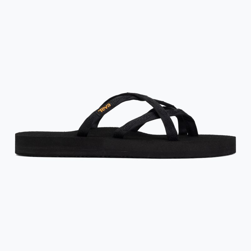 Klapki damskie Teva Olowahu mix b black on black 2