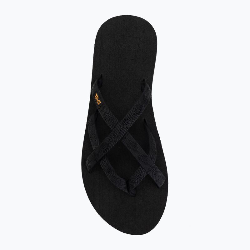 Klapki damskie Teva Olowahu mix b black on black 5