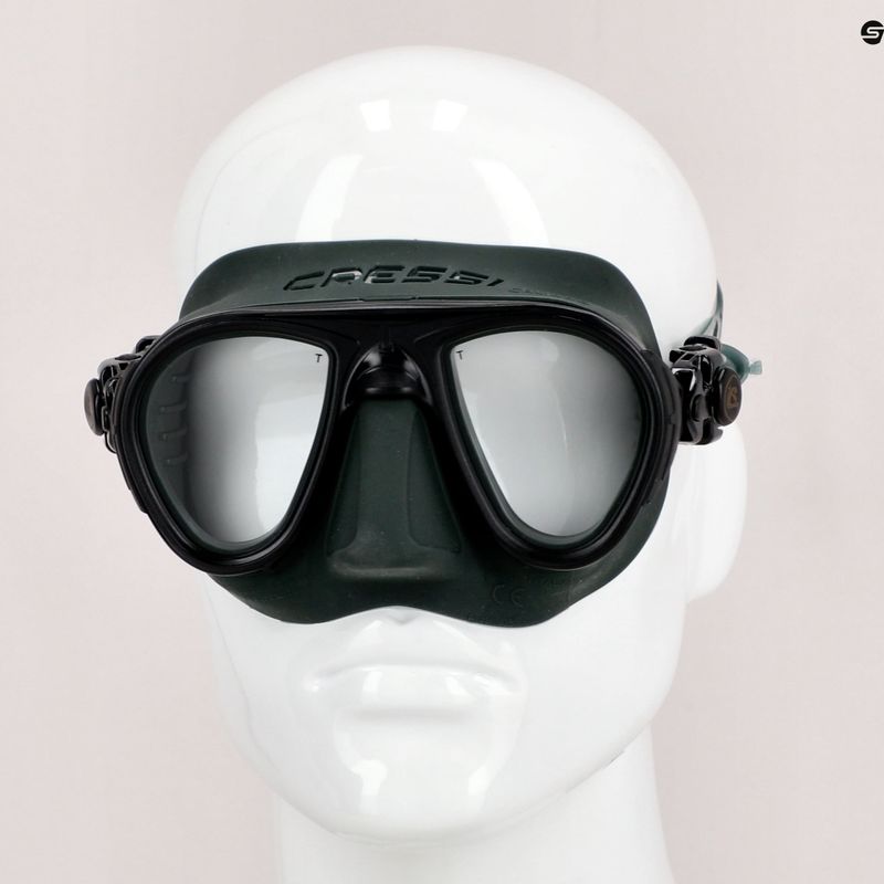 Maska do nurkowania Cressi Calibro green/green 6