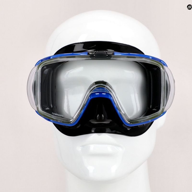 Maska do nurkowania TUSA Visio Tri-Ex blue/black 7