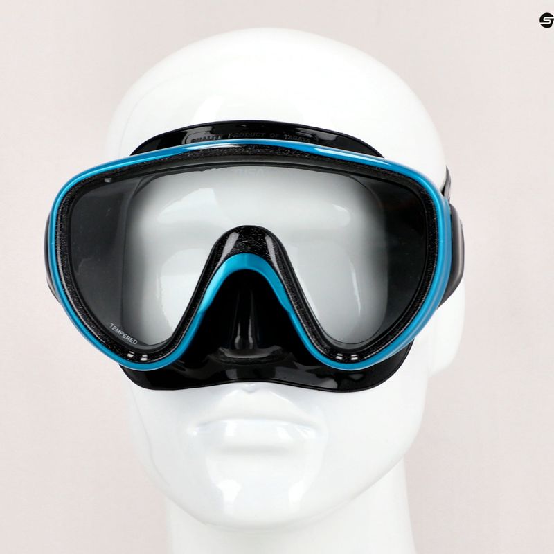 Maska do nurkowania TUSA Sportmask turquoise/black 7