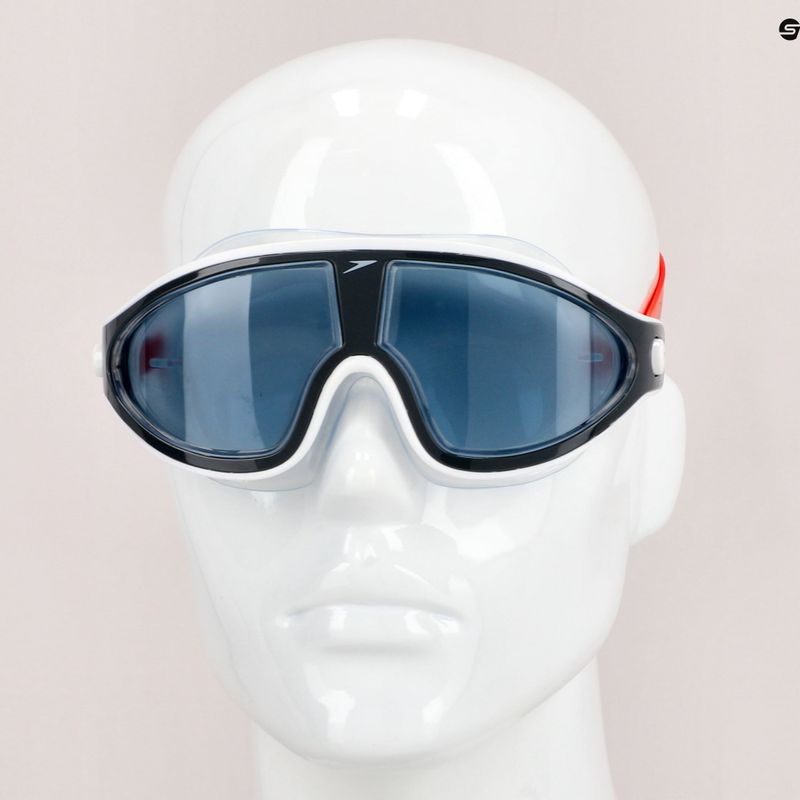 Maska do pływania Speedo Biofuse Rift Mask lava red/oxid grey/smoke 5
