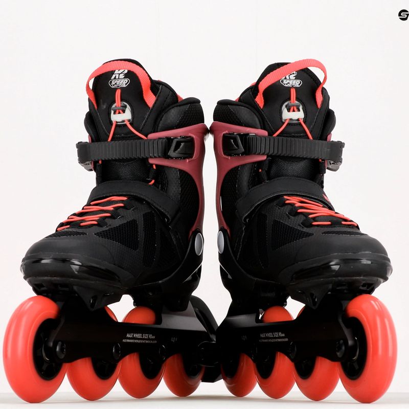 Rolki damskie K2 Vo2 S 90 Pro black/pink 4