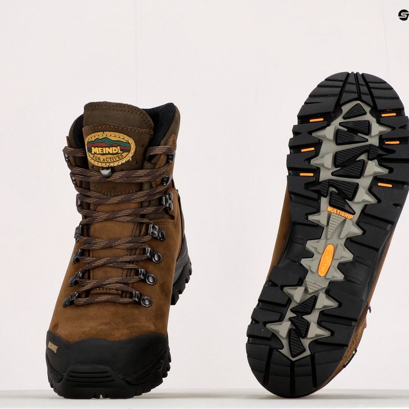 Buty trekkingowe męskie Meindl Kansas GTX dark brown 11