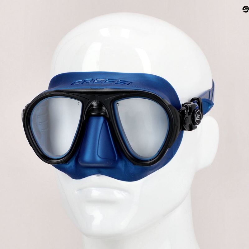 Maska do nurkowania Cressi Calibro blue metal 3