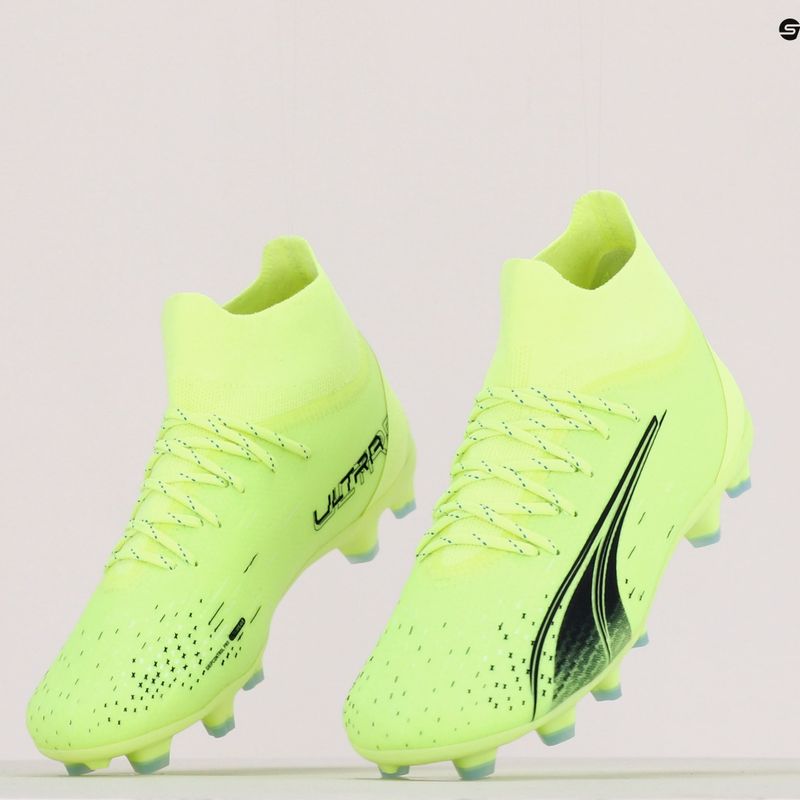 Buty piłkarskie dziecięce PUMA Ultra Pro FG/AG fizzy light/parisian/blue 11