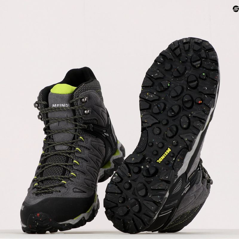 Buty trekkingowe męskie Meindl Lite Hike GTX anthracite/lime 9